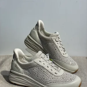 Tamaris vaalea beige glitter lenkkari Stepin kannalla