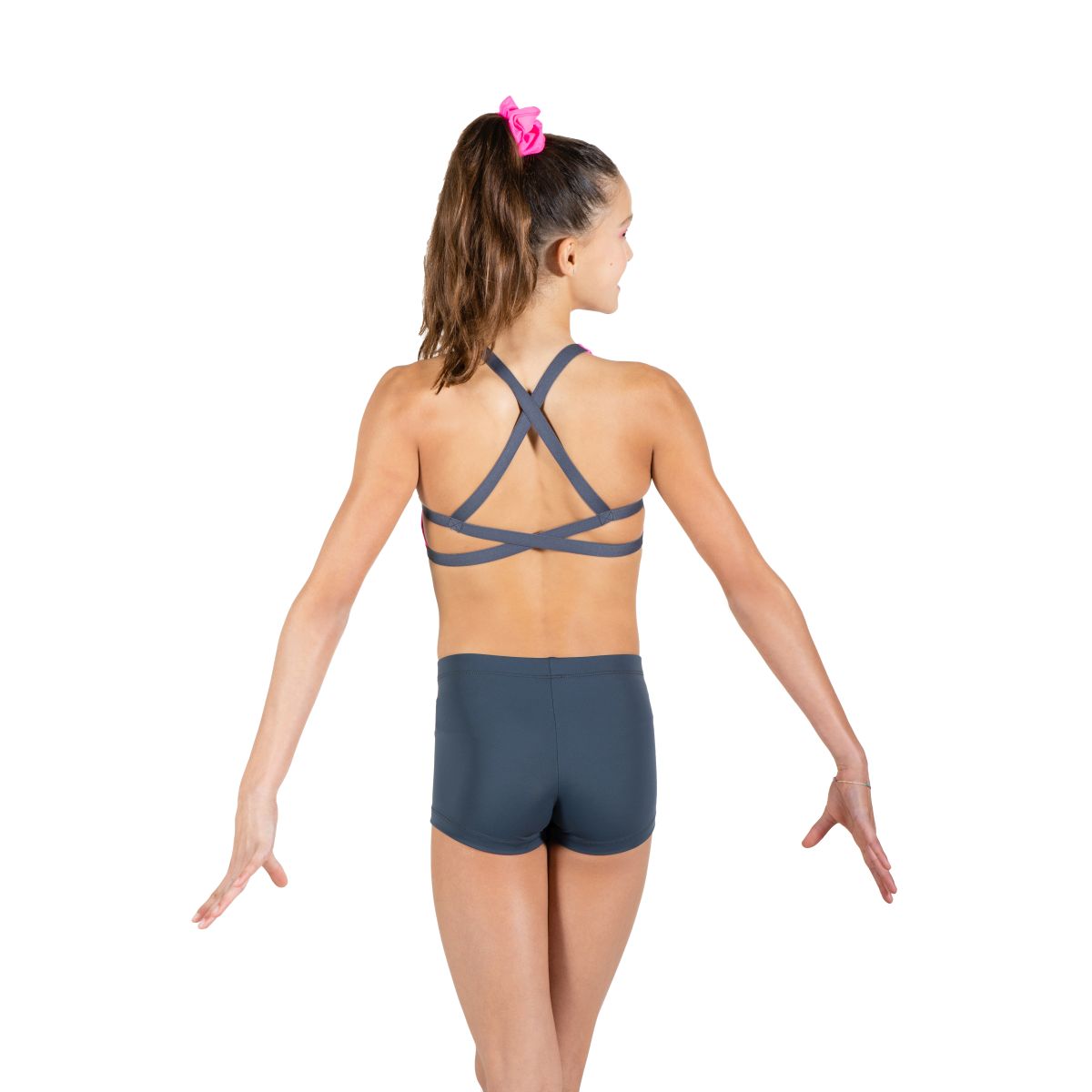 Handstand toppi pinkki-harmaa, MP Gymnastics - Image 4