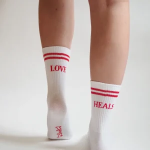 Uhana x Sidoste - Love Heals -kierrätyspuuvillasukat