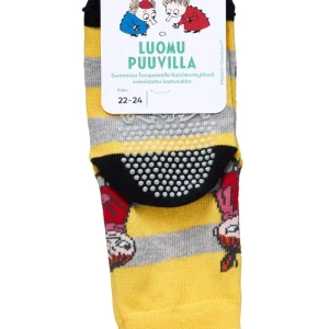 Pikkumyy jarrusukka - Harmaa-keltainen