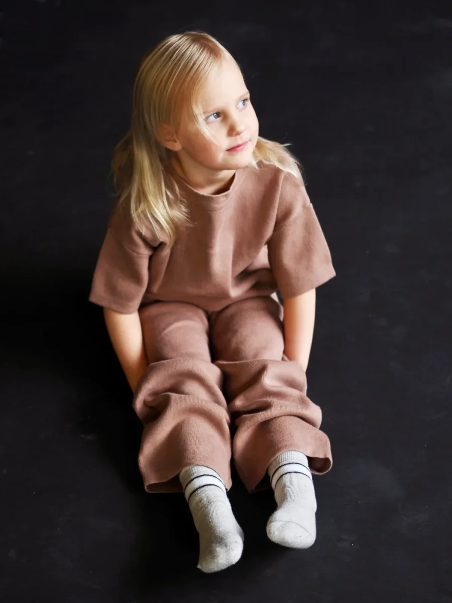 Lasten kokofroteinen merinovillasukka - Image 3