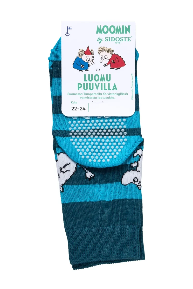 Muumipeikko jarrusukka - Siniturkoosi - Image 3
