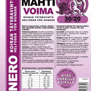 Franks Breederline POWER 42€/20kg x24säkk. sis. rahti koko suomeen