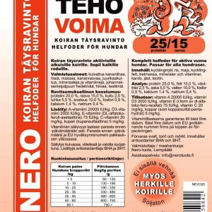 Nero Teho-voima 33€/15kg x45säkk. sis. rahti